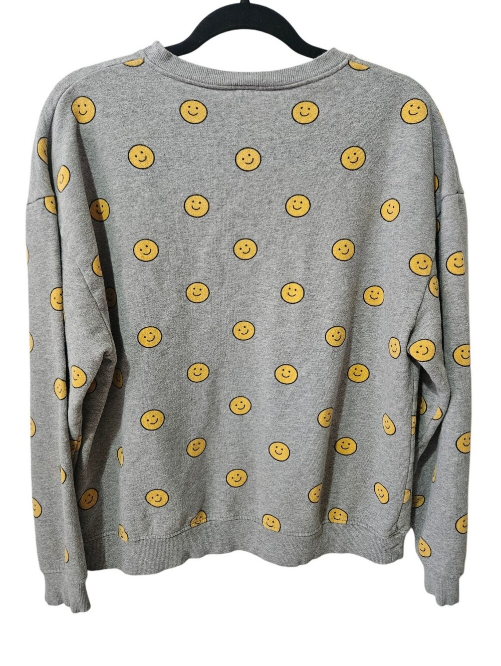 KULE Oversized Smile Crewneck Sweatshirt Organic Cotton S - Picture 5 of 13